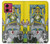 S3739 Tarot Card The Chariot Hülle Schutzhülle Taschen für Motorola Moto G84