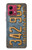 S3750 Vintage Vehicle Registration Plate Hülle Schutzhülle Taschen für Motorola Moto G84