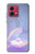 S3823 Beauty Pearl Mermaid Hülle Schutzhülle Taschen für Motorola Moto G84