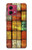 S3861 Colorful Container Block Hülle Schutzhülle Taschen für Motorola Moto G84