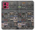 S3944 Overhead Panel Cockpit Hülle Schutzhülle Taschen für Motorola Moto G84