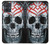 S0223 Vampire Skull Tattoo Hülle Schutzhülle Taschen für Motorola Moto G54