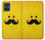 S1145 Yellow Mustache Sun Hülle Schutzhülle Taschen für Motorola Moto G54