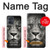 S1352 Lion Face Hülle Schutzhülle Taschen für Motorola Moto G54