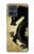 S1482 Black Dragon Painting Hülle Schutzhülle Taschen für Motorola Moto G54