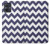 S2345 Navy Blue Shavron Zig Zag Pattern Hülle Schutzhülle Taschen für Motorola Moto G54