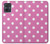 S2358 Pink Polka Dots Hülle Schutzhülle Taschen für Motorola Moto G54