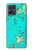 S2377 Turquoise Gemstone Texture Graphic Printed Hülle Schutzhülle Taschen für Motorola Moto G54