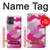 S2525 Pink Camo Camouflage Hülle Schutzhülle Taschen für Motorola Moto G54