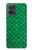 S2704 Green Fish Scale Pattern Graphic Hülle Schutzhülle Taschen für Motorola Moto G54