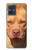 S2903 American Pitbull Dog Hülle Schutzhülle Taschen für Motorola Moto G54