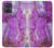 S2907 Purple Turquoise Stone Hülle Schutzhülle Taschen für Motorola Moto G54