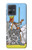S3068 Tarot Card Queen of Swords Hülle Schutzhülle Taschen für Motorola Moto G54