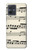 S3082 Music Sheet Hülle Schutzhülle Taschen für Motorola Moto G54