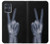 S3101 X-ray Peace Sign Fingers Hülle Schutzhülle Taschen für Motorola Moto G54