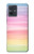 S3507 Colorful Rainbow Pastel Hülle Schutzhülle Taschen für Motorola Moto G54