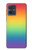 S3698 LGBT Gradient Pride Flag Hülle Schutzhülle Taschen für Motorola Moto G54