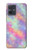 S3706 Pastel Rainbow Galaxy Pink Sky Hülle Schutzhülle Taschen für Motorola Moto G54