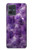 S3713 Purple Quartz Amethyst Graphic Printed Hülle Schutzhülle Taschen für Motorola Moto G54
