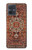 S3813 Persian Carpet Rug Pattern Hülle Schutzhülle Taschen für Motorola Moto G54