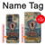 S3955 Vintage Keyhole Weather Door Hülle Schutzhülle Taschen für Motorola Moto G54