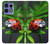 S0263 Ladybug Hülle Schutzhülle Taschen für Motorola Edge 50 Pro