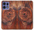 S0603 Wood Graphic Printed Hülle Schutzhülle Taschen für Motorola Edge 50 Pro