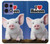 S0608 I Love Bacon Cute Baby Pig Hülle Schutzhülle Taschen für Motorola Edge 50 Pro