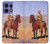 S0772 Cowboy Western Hülle Schutzhülle Taschen für Motorola Edge 50 Pro