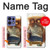 S1133 Wake up Owl Hülle Schutzhülle Taschen für Motorola Edge 50 Pro