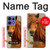 S1595 Beautiful Brown Horse Hülle Schutzhülle Taschen für Motorola Edge 50 Pro