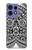 S1655 Maori Tattoo Hülle Schutzhülle Taschen für Motorola Edge 50 Pro