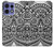 S1655 Maori Tattoo Hülle Schutzhülle Taschen für Motorola Edge 50 Pro