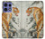S1934 Chinese Tiger Painting Hülle Schutzhülle Taschen für Motorola Edge 50 Pro