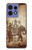 S2102 Thai Art Buddha on Elephant Hülle Schutzhülle Taschen für Motorola Edge 50 Pro