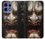 S2112 Hannya Demon Mask Hülle Schutzhülle Taschen für Motorola Edge 50 Pro