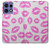S2214 Pink Lips Kisses Hülle Schutzhülle Taschen für Motorola Edge 50 Pro