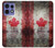 S2490 Canada Maple Leaf Flag Texture Hülle Schutzhülle Taschen für Motorola Edge 50 Pro