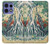 S2491 Hokusai Kirifuri Waterfall at Kurokami Hülle Schutzhülle Taschen für Motorola Edge 50 Pro