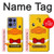 S2760 Yellow Duck Tuxedo Cartoon Hülle Schutzhülle Taschen für Motorola Edge 50 Pro