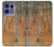 S3380 Gustav Klimt Birch Forest Hülle Schutzhülle Taschen für Motorola Edge 50 Pro
