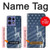 S3450 US Flag Liberty Statue Hülle Schutzhülle Taschen für Motorola Edge 50 Pro