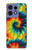 S3459 Tie Dye Hülle Schutzhülle Taschen für Motorola Edge 50 Pro