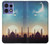 S3502 Islamic Sunset Hülle Schutzhülle Taschen für Motorola Edge 50 Pro