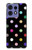 S3532 Colorful Polka Dot Hülle Schutzhülle Taschen für Motorola Edge 50 Pro