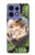 S3863 Pygmy Hedgehog Dwarf Hedgehog Paint Hülle Schutzhülle Taschen für Motorola Edge 50 Pro