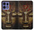 S3874 Buddha Face Ohm Symbol Hülle Schutzhülle Taschen für Motorola Edge 50 Pro