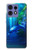 S0385 Dolphin Hülle Schutzhülle Taschen für Motorola Edge 50 Fusion