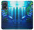 S0385 Dolphin Hülle Schutzhülle Taschen für Motorola Edge 50 Fusion