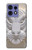 S0574 Tiger Carving Hülle Schutzhülle Taschen für Motorola Edge 50 Fusion